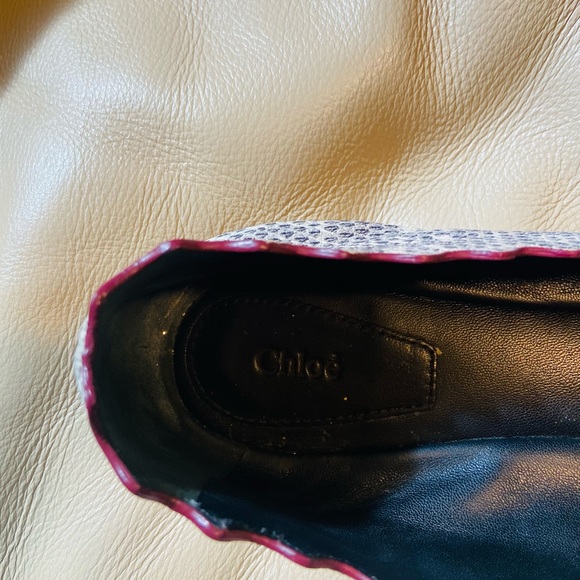 chloe lauren scalloped flats - Picture 2 of 6